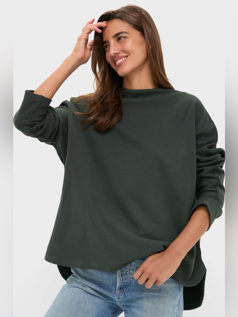 TuckerNuck Pomander Place Dark Green Bowie Popover, S M L XL XXL